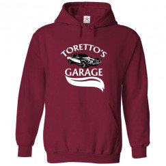 Toretto's Garage Car Racing Furios Unisex Kids and Adults Pullover Hoodie